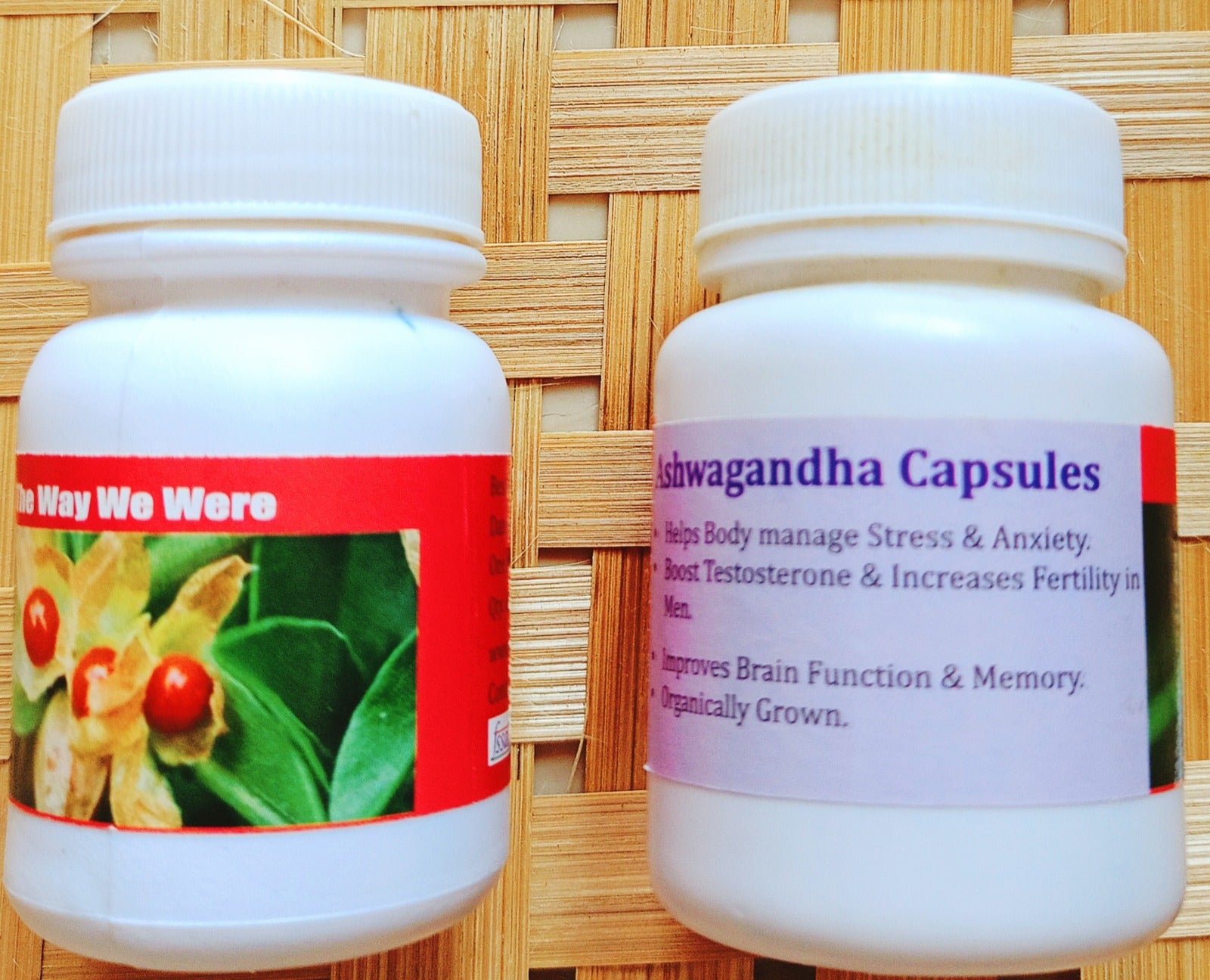 Organic Ashwagandha Capsules