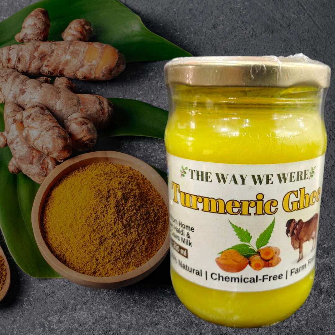 Turmeric (Haldi) Ghee 250 ml β 100% Chemical-Free
