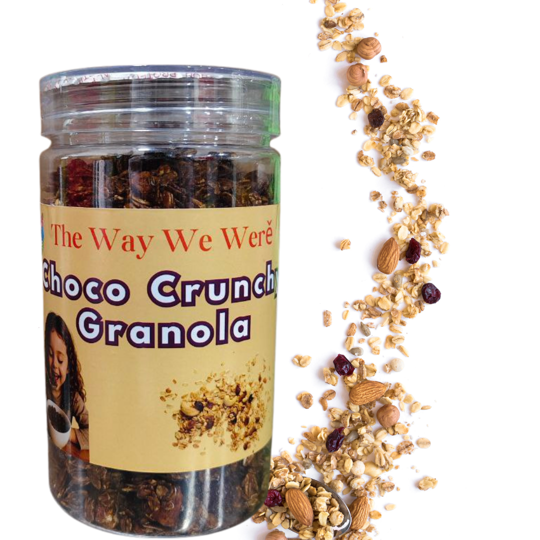 Healthy Crunchy Choco Granola | High Fiber & Protein Breakfast 300 gm