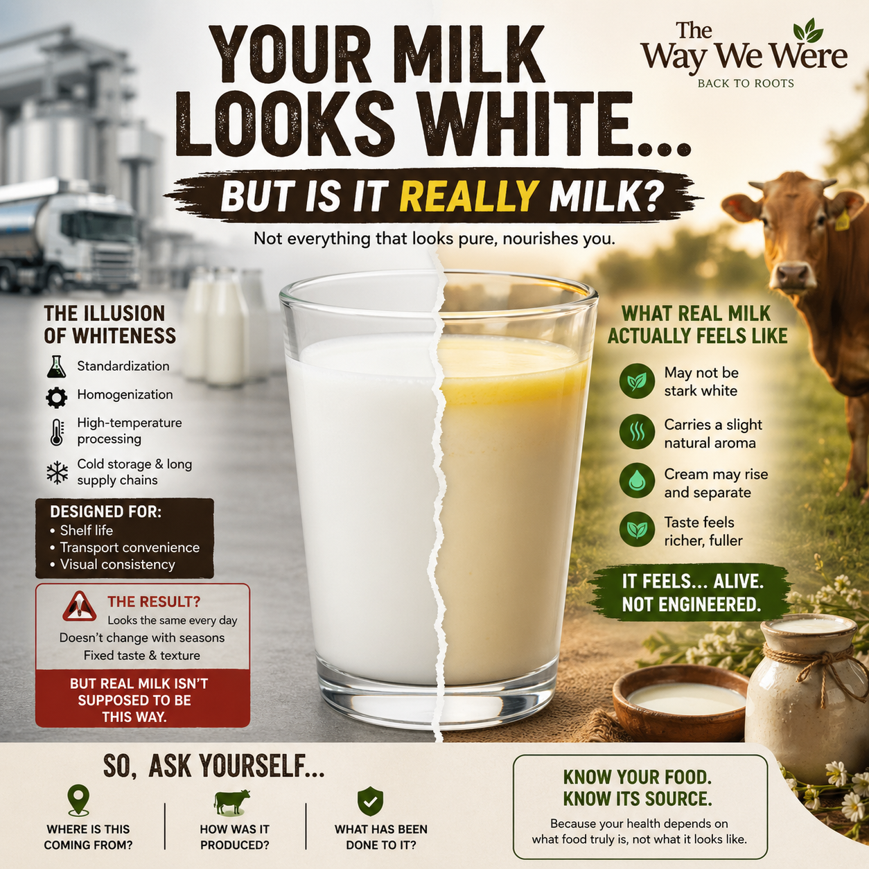 Your Milk Looks White… But Is It Really Milk? - The Hidden Truth