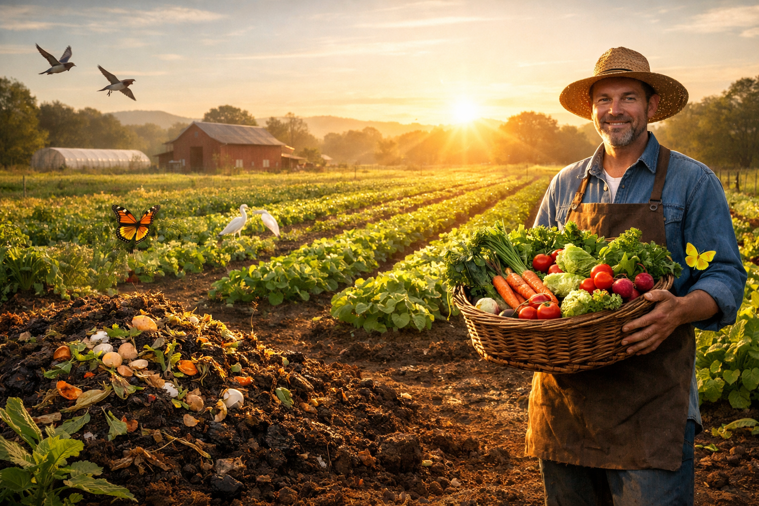 Organic Food That Fights Pollution: How Natural Farming Heals the Earth