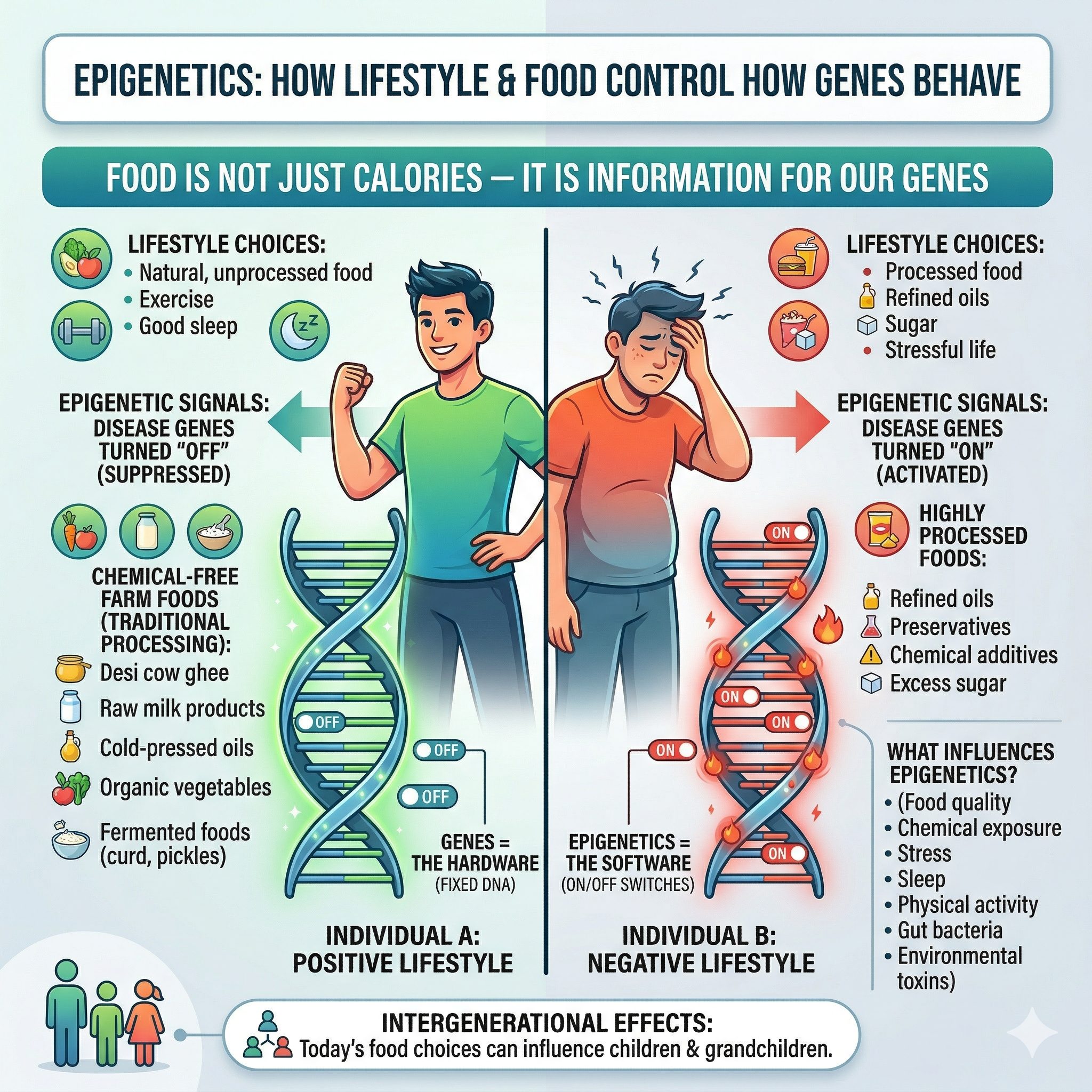 Food is Not Just Calories: It’s Information for Your Genes