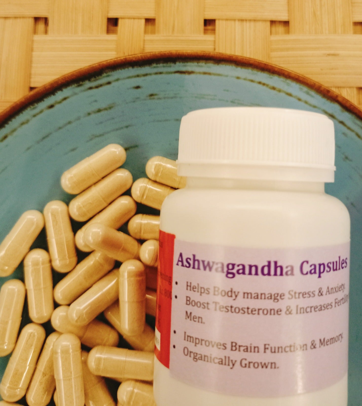 Organic Ashwagandha Capsules