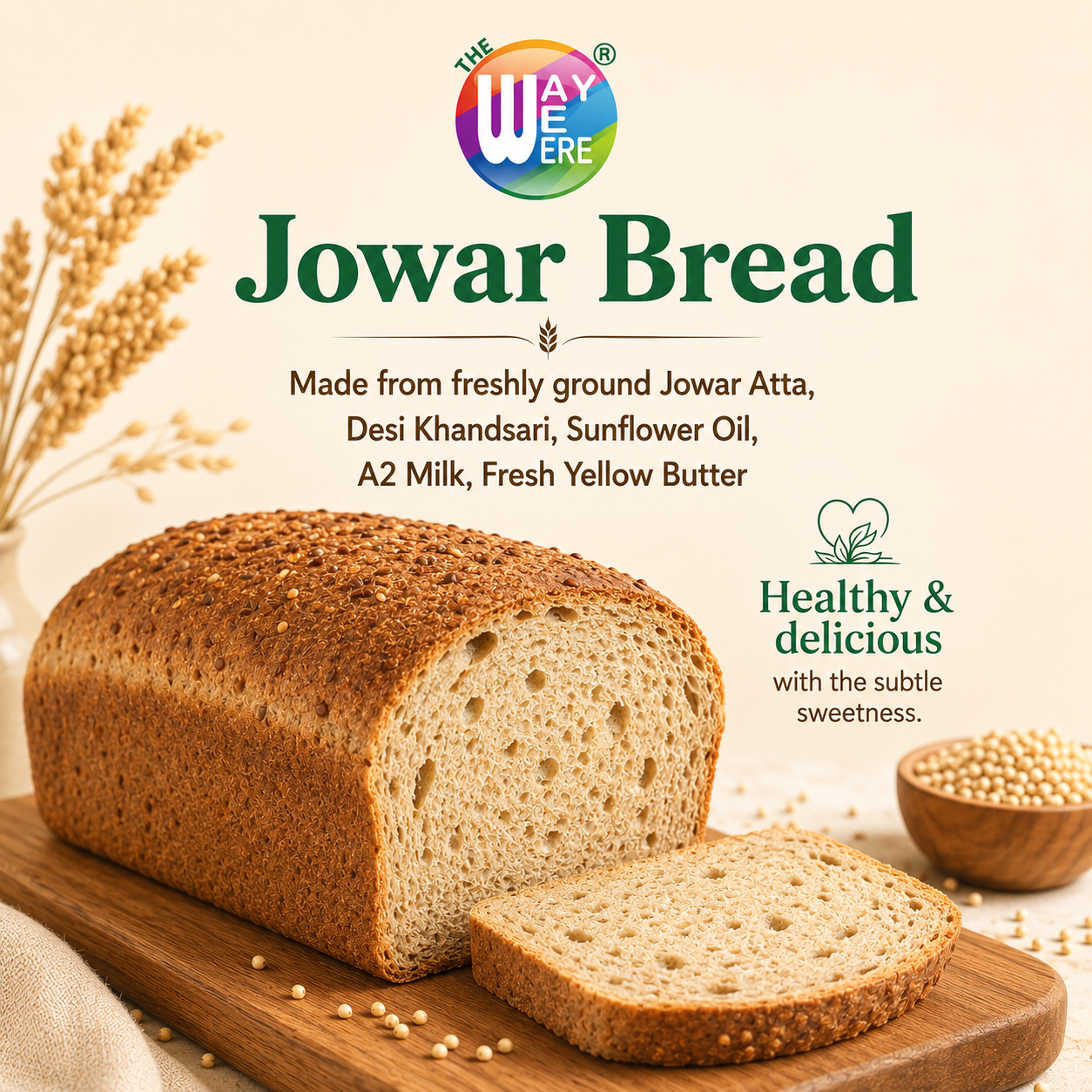 Jowar Bread 350 gm
