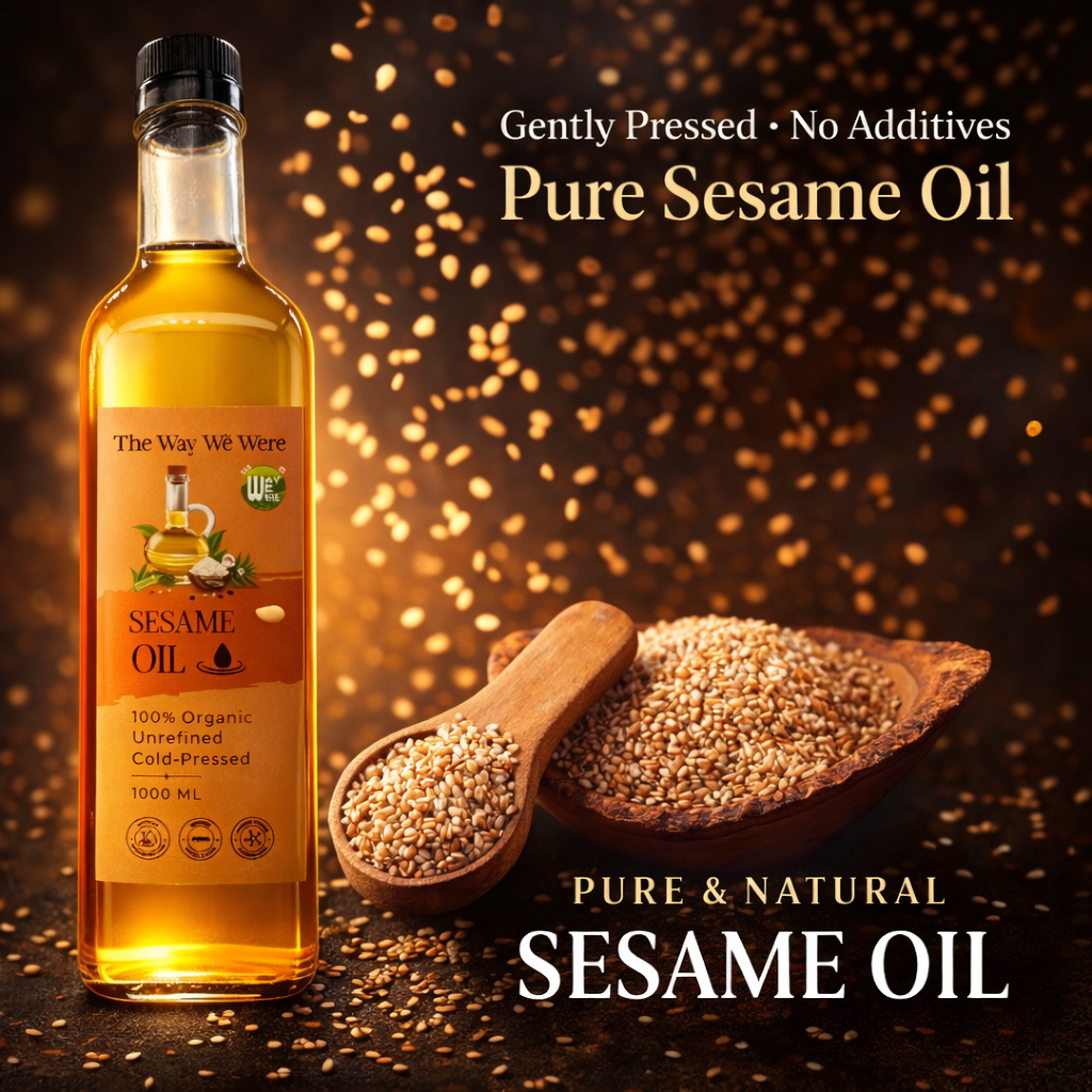 Cold Pressed Sesame Oil