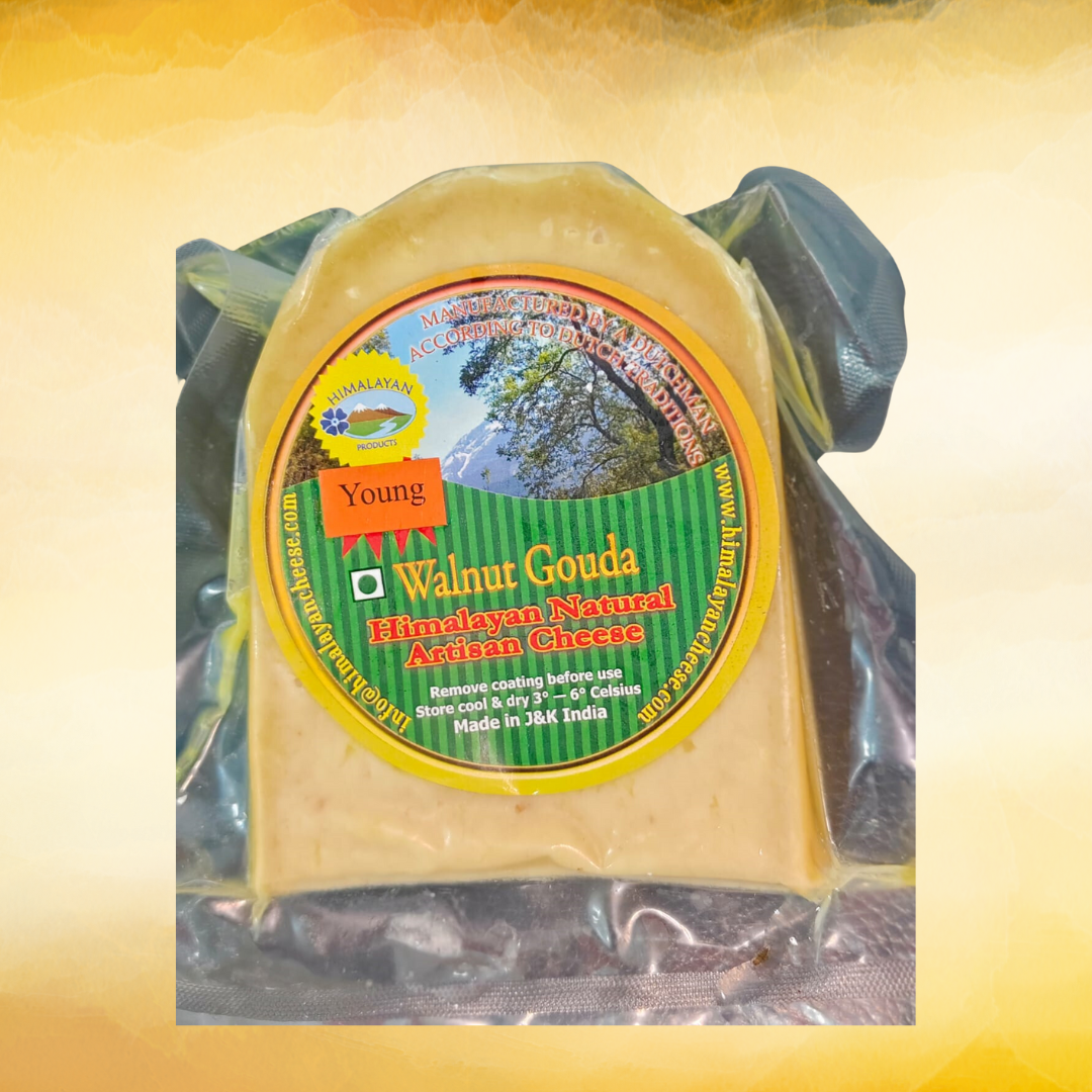 Healthy Cheese - Himalayan Walnut Gouda Cheese