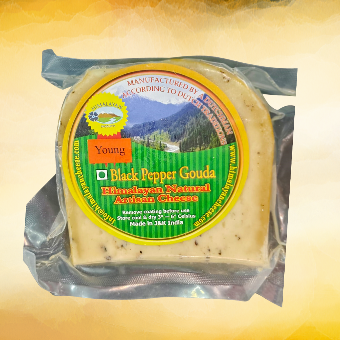 Healthy Cheese - Himalayan Black Pepper Gouda Cheese