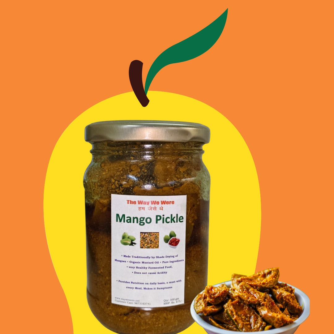 Organic Mango Pickle, Aam Ka Achaar 