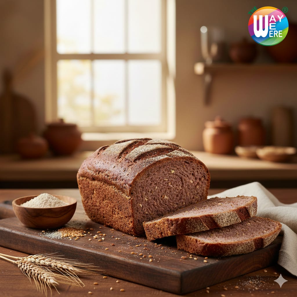 Multi grain bread loaf