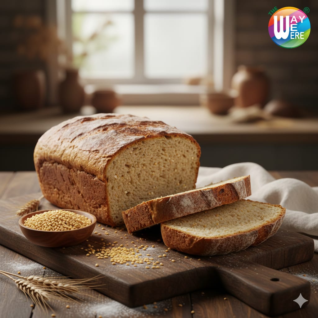 Roasted Dalia Bread Loaf
